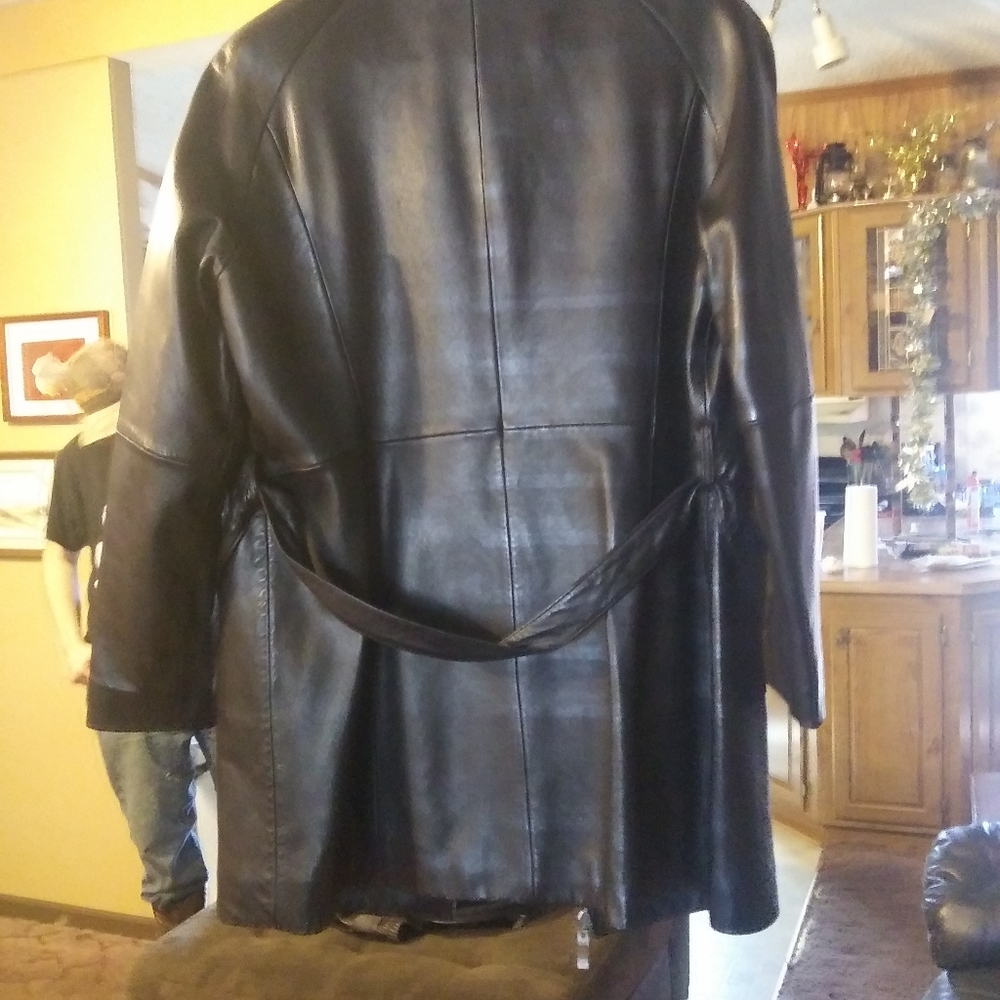 Leather jacket